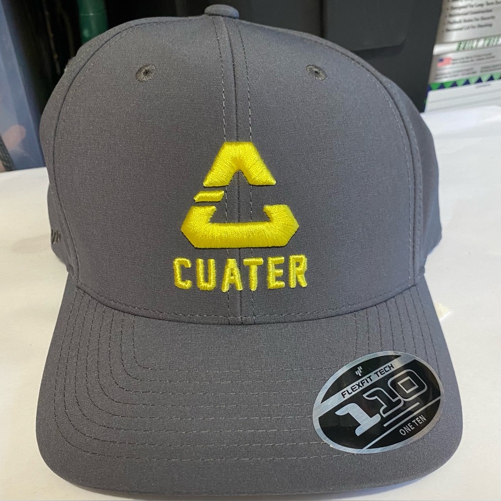 Travis Mathew-Cuater-Grey SnapBack 110 Flex Fit Golf Hat/Cap-NWT